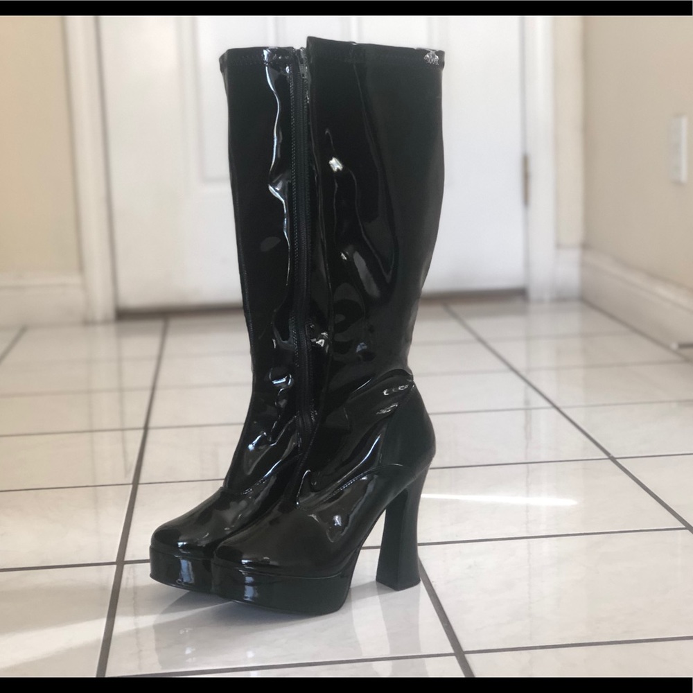 Platform GoGo Knee High High Boots